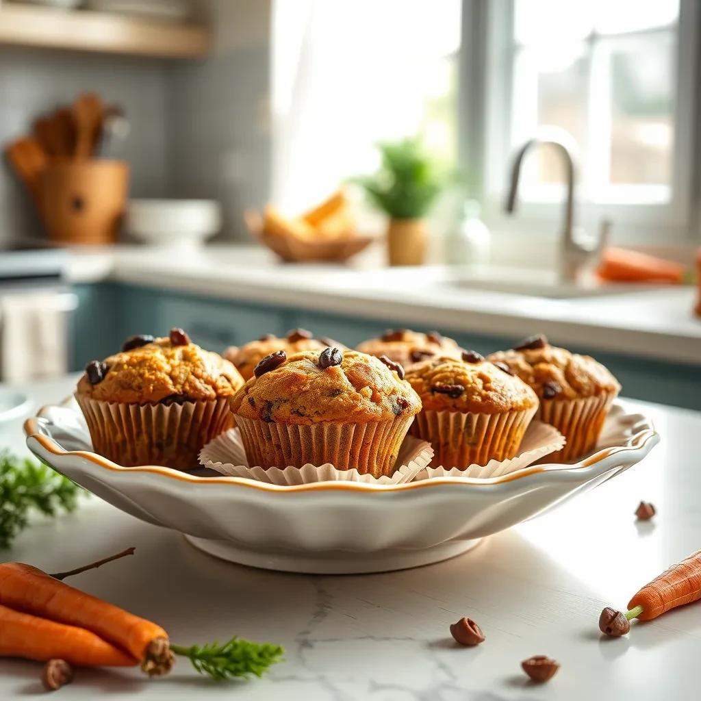 Allergen-Free Carrot Raisin Muffins recipe