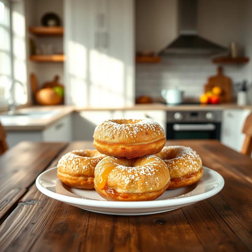 Cinnamon Apple Cider Doughnuts recipe