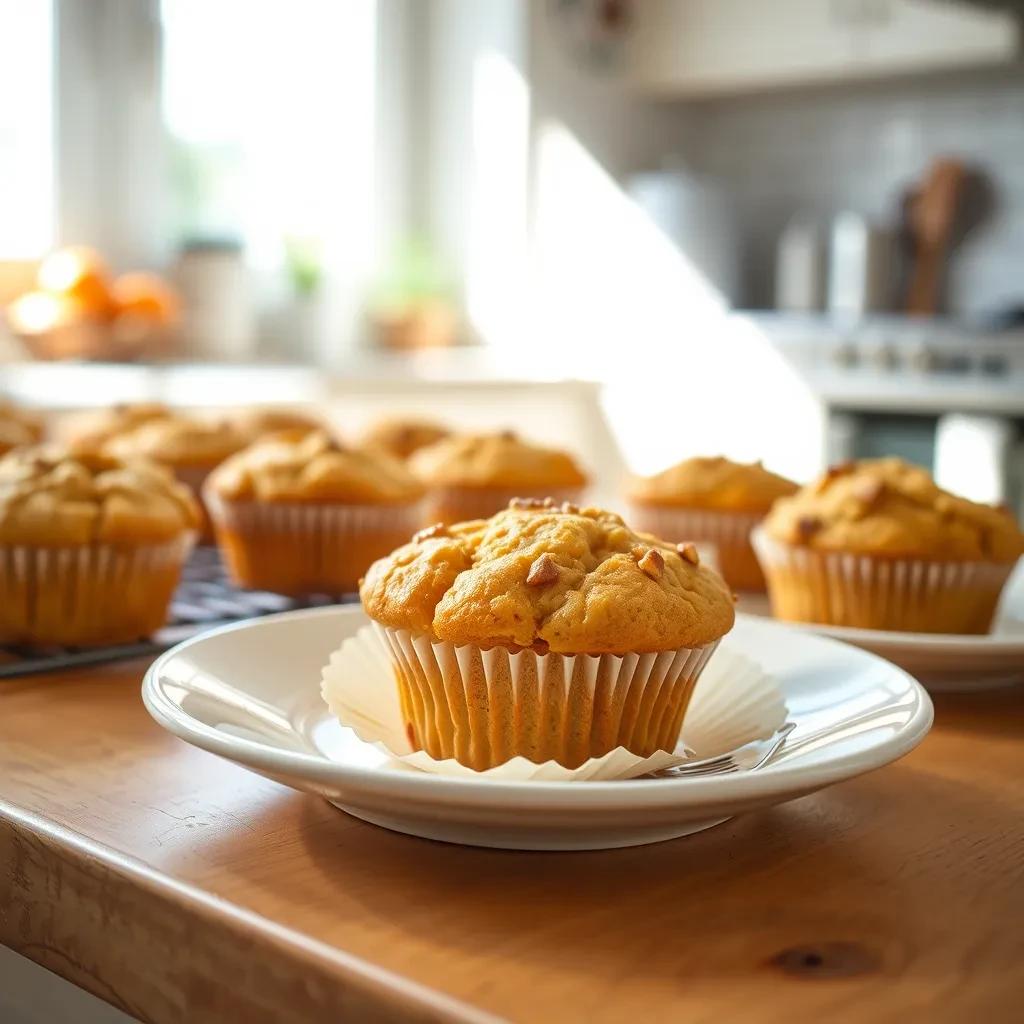 Orange Poppyseed Muffins with Applesauce recipe