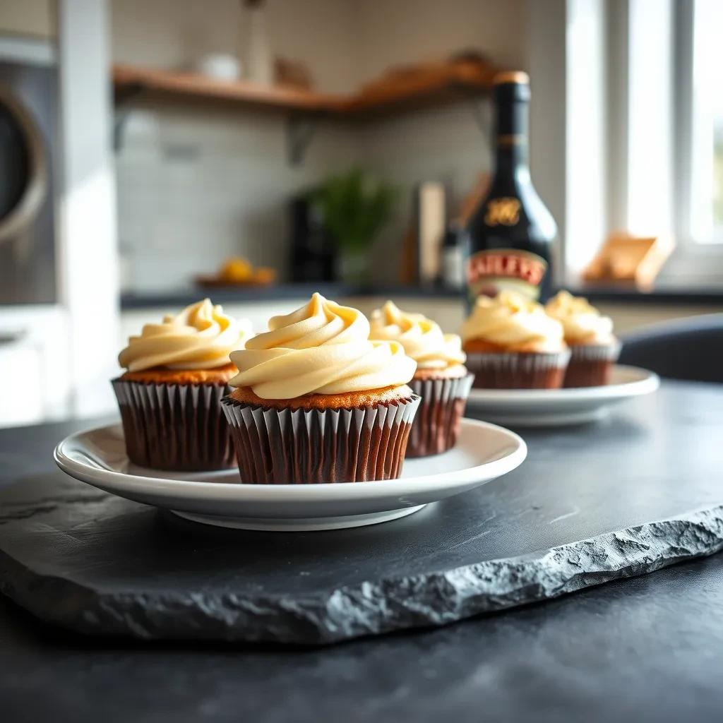 Baileys Irish Cream Cupcakes recipe