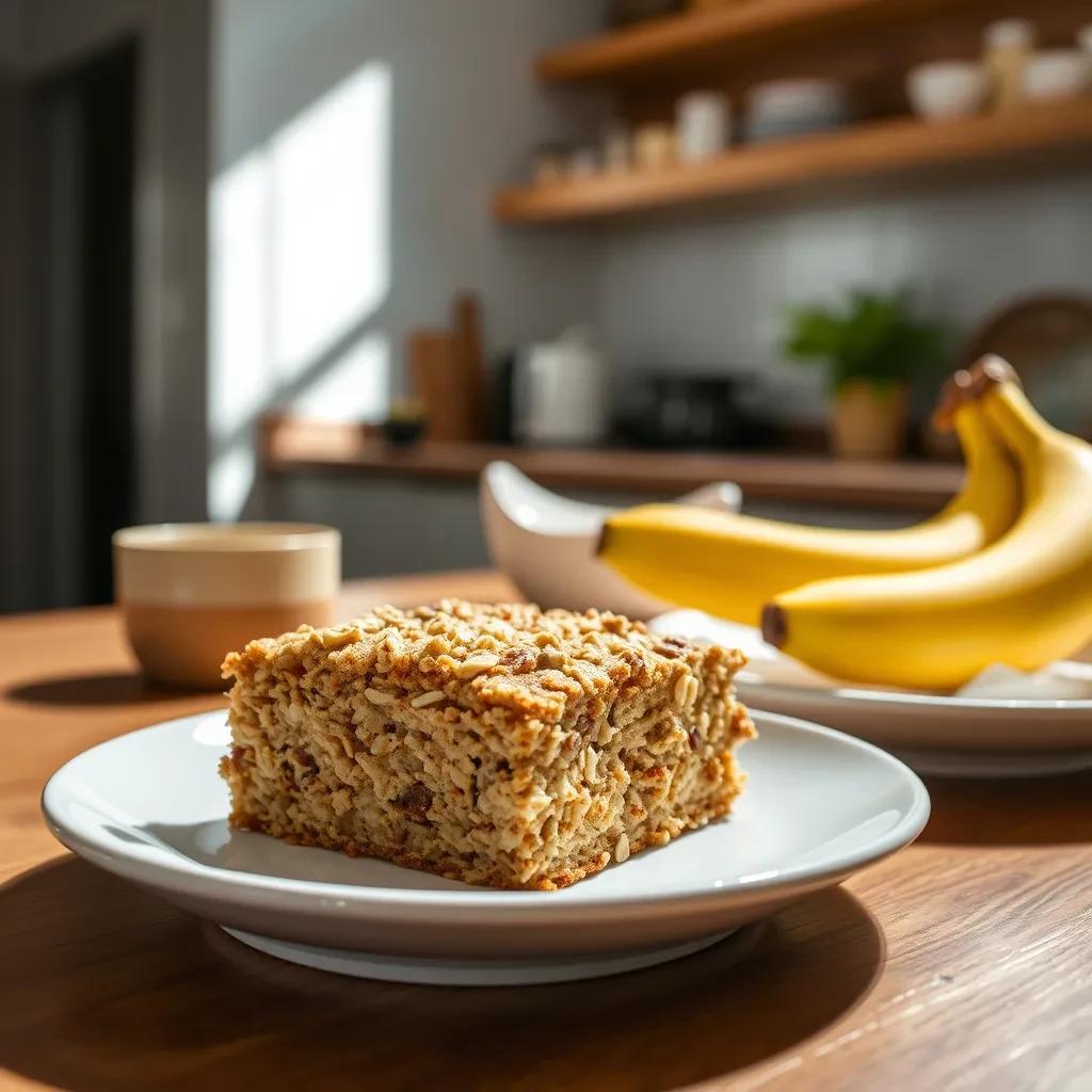 Banana Oat Cake recipe