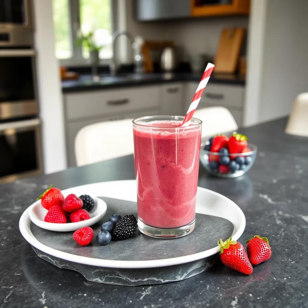 Berry Bliss Smoothie recipe