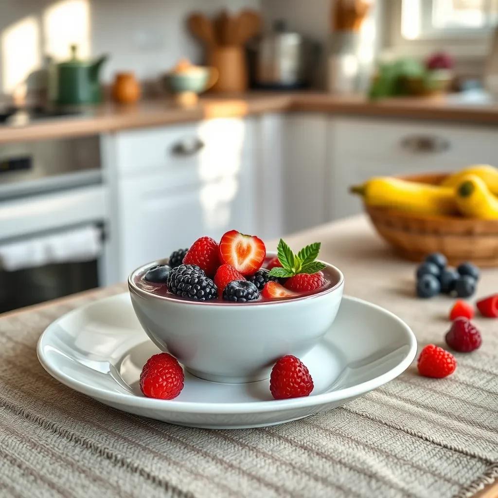 Berry Smoothie Bowl Delight recipe