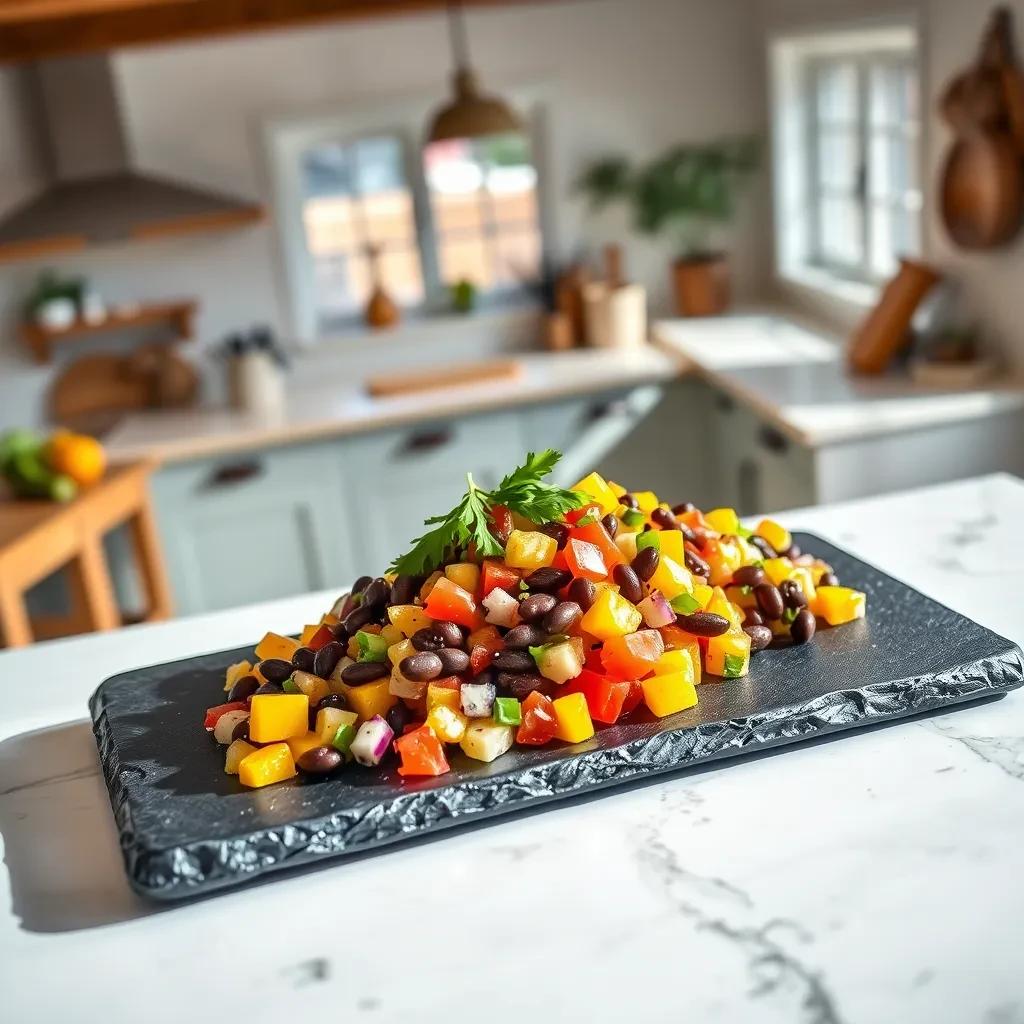 Mango Black Bean Salsa recipe