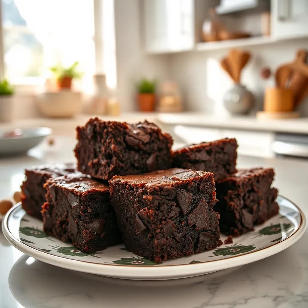 Caffeinated Chocolate Brownies recipe