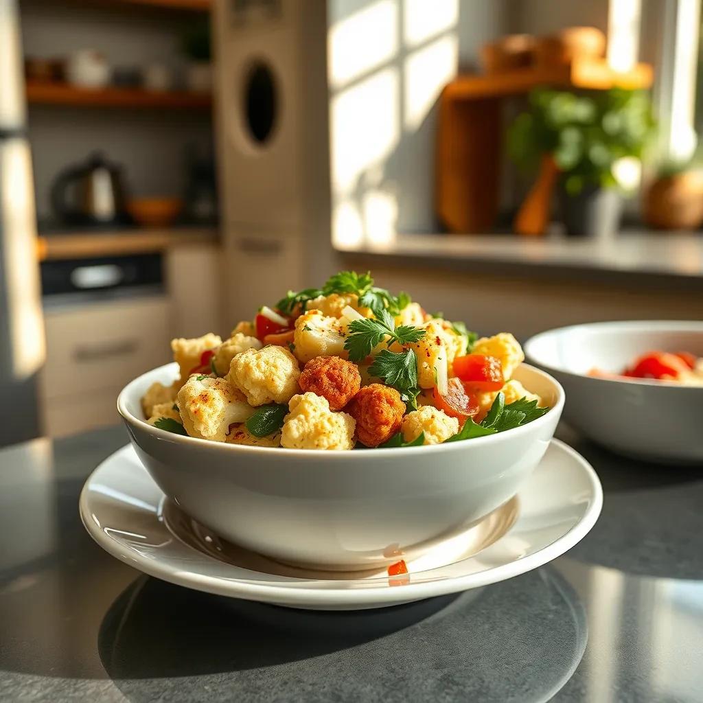 Cauliflower Salad Bowl Delight recipe