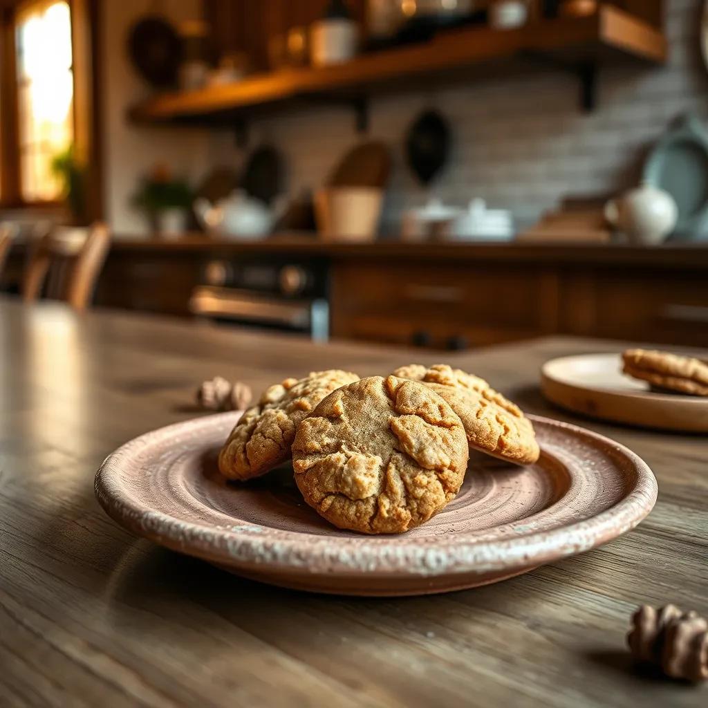 Chewy Gingersnap Cookies recipe