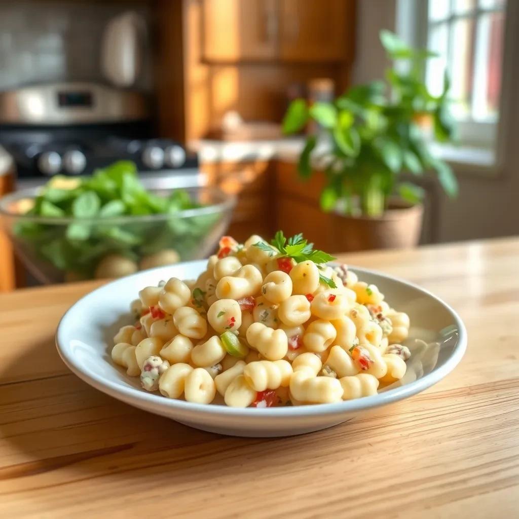 Chicago-Style Macaroni Salad recipe