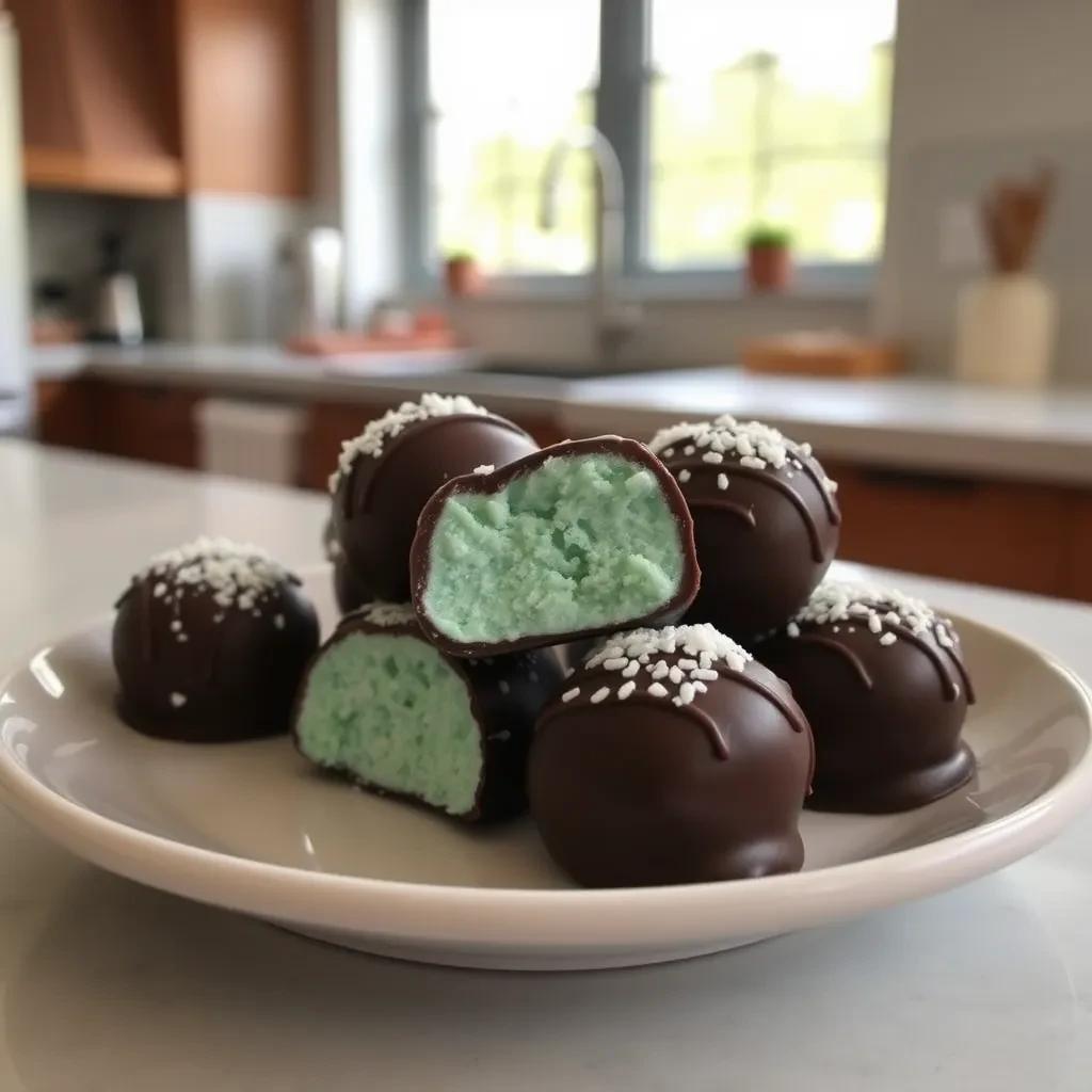 Chocolate-Dipped Seafoam Candy recipe