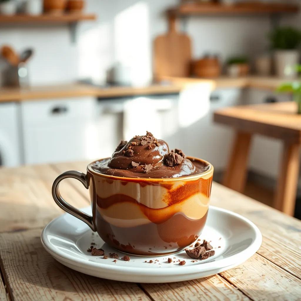 Chocolate Pudding in a Mug recipe