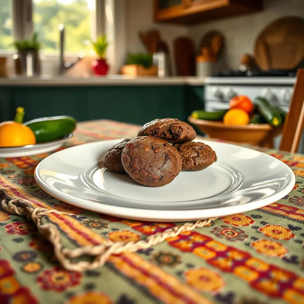 Chocolate Zucchini Cookies recipe