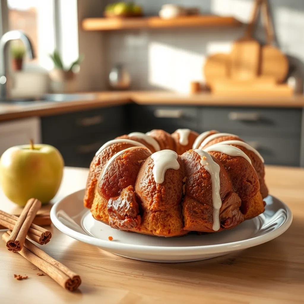 Cinnamon Apple Monkey Bread recipe