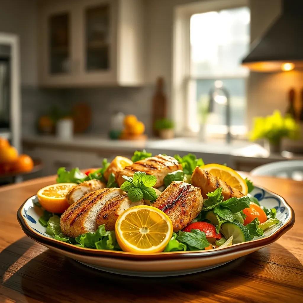 Citrus Grilled Chicken Salad recipe