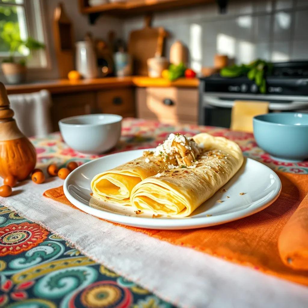 Coconut Cardamom Crepes recipe