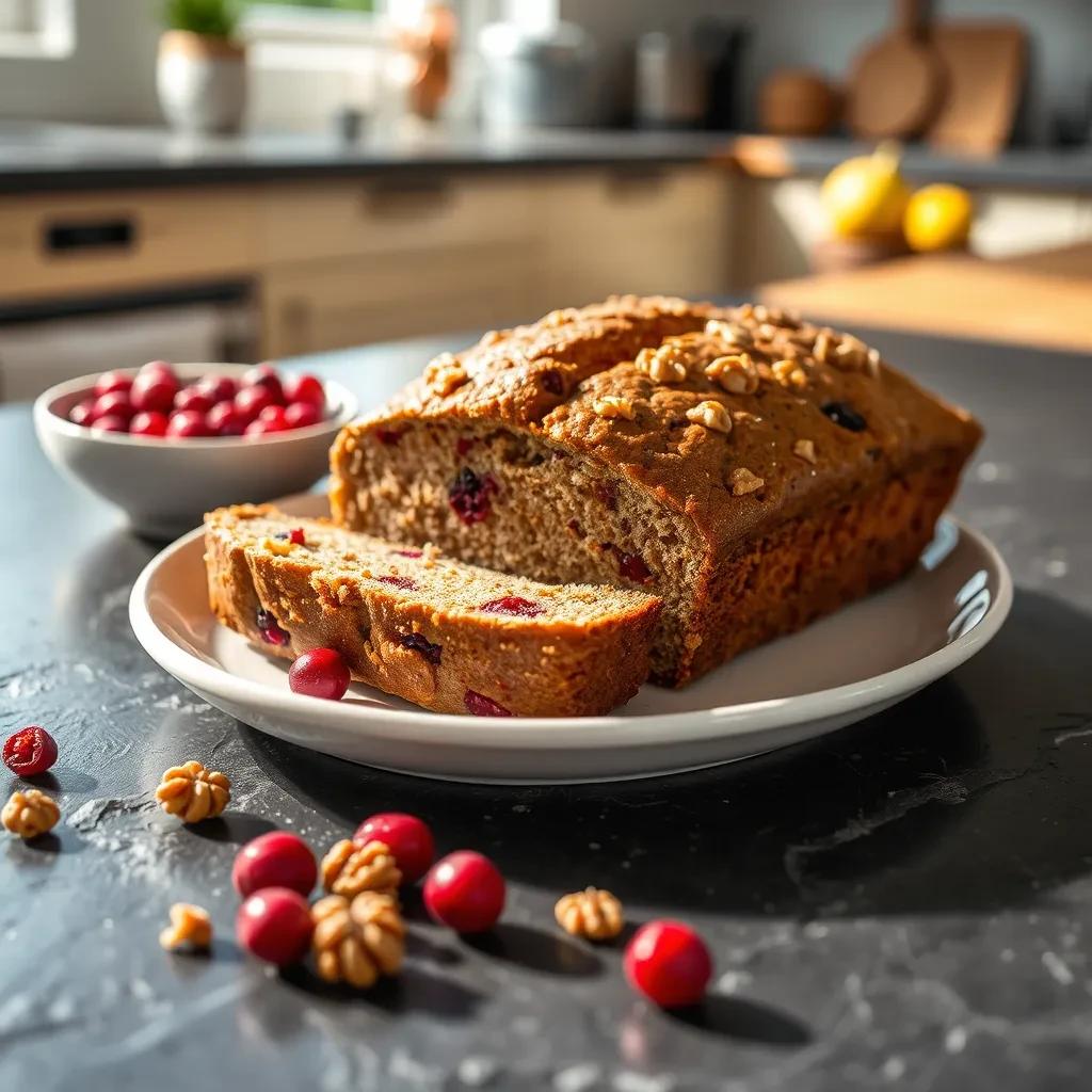 Cranberry Walnut Bread recipe