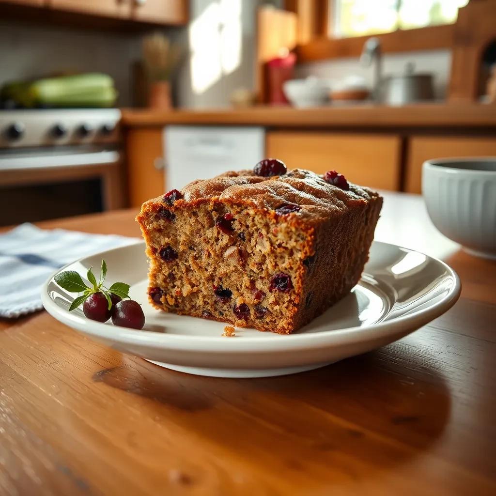 Cranberry Zucchini Bread recipe