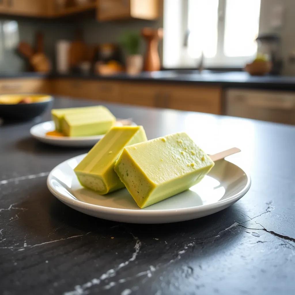 Creamy Avocado Paletas recipe