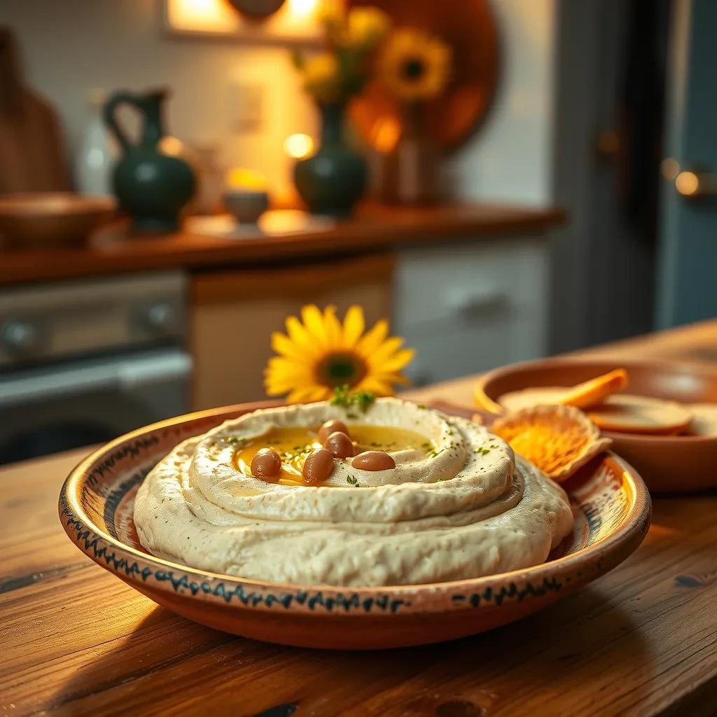 Creamy Bean and Sunflower Hummus recipe