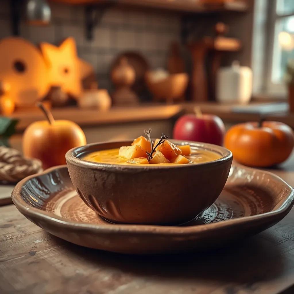 Creamy Butternut Apple Soup recipe