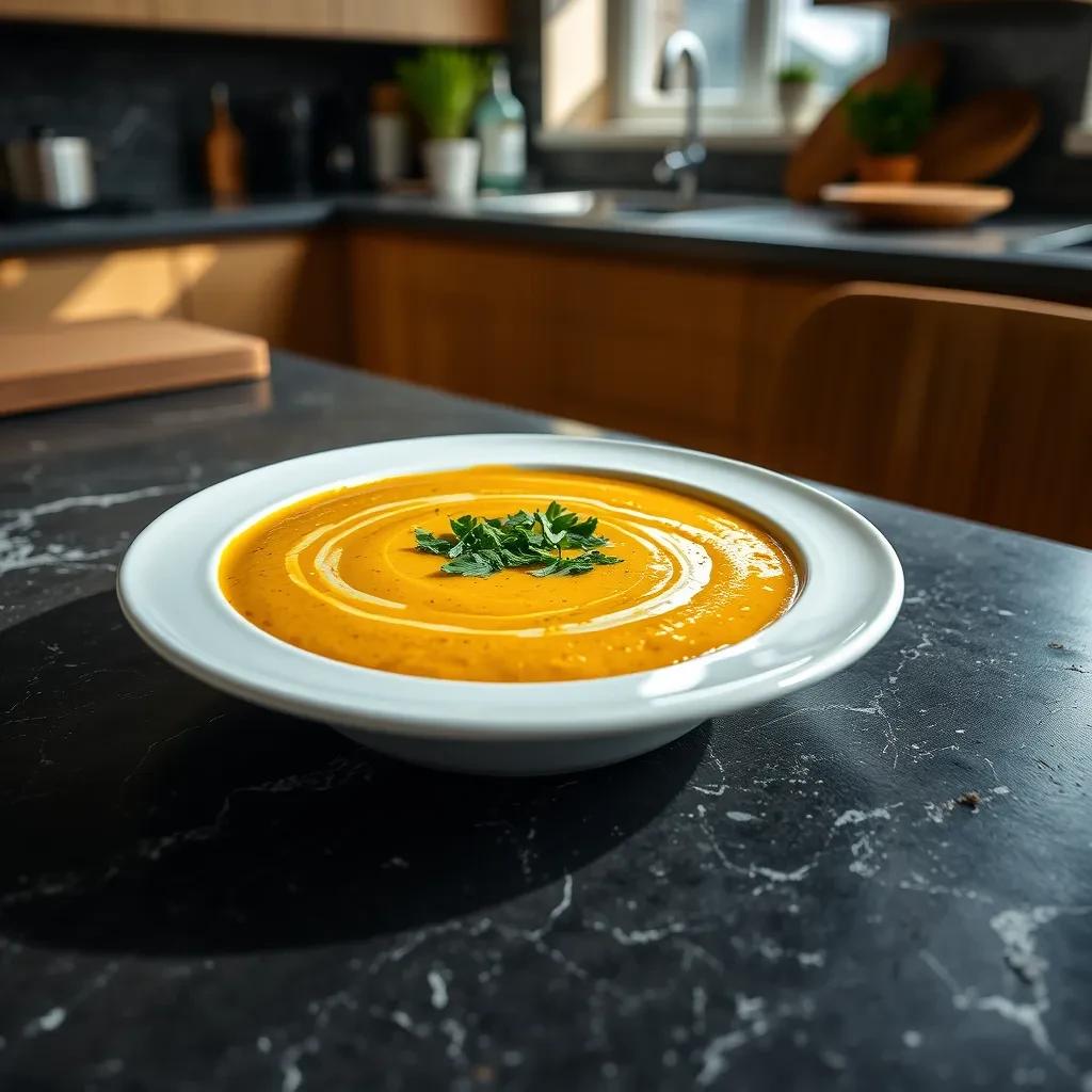 Creamy Butternut Squash Curry Soup recipe