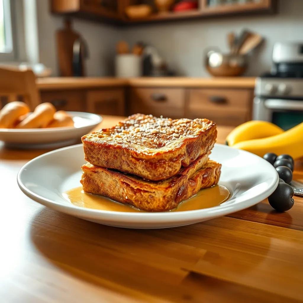 Crispy Baked French Toast Delight recipe