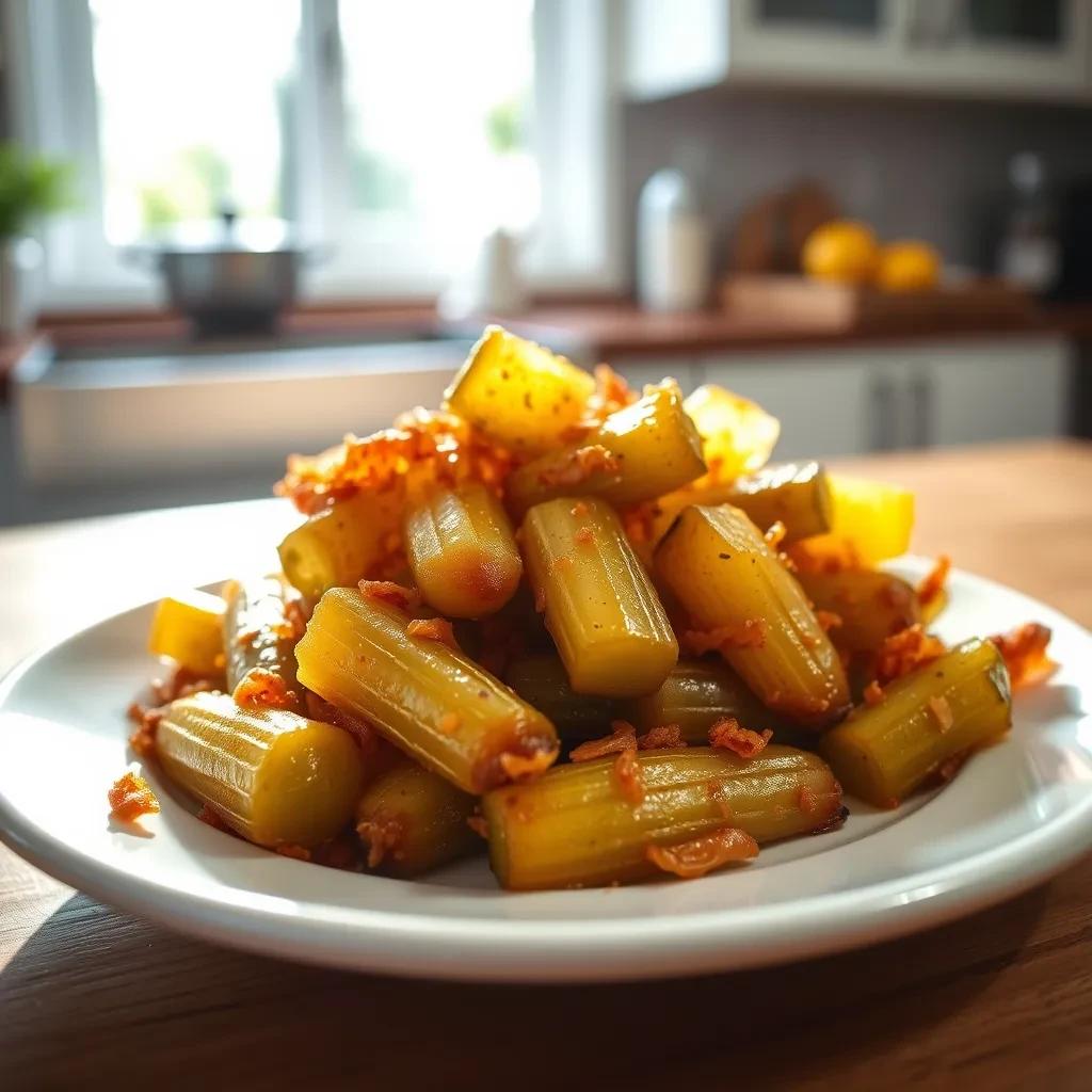 Crispy Ice Box Pickles recipe