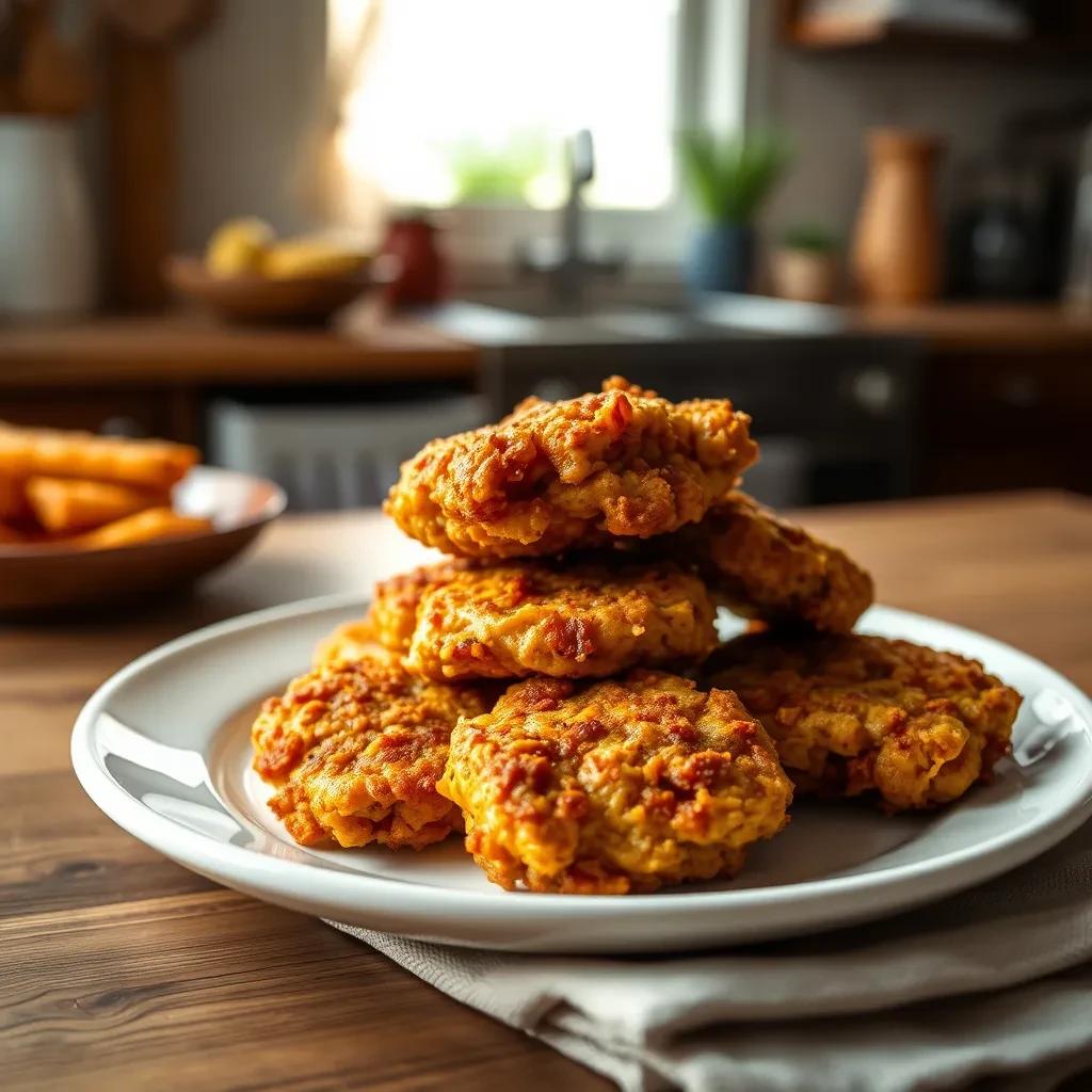 Crispy Jackfruit Fritters recipe