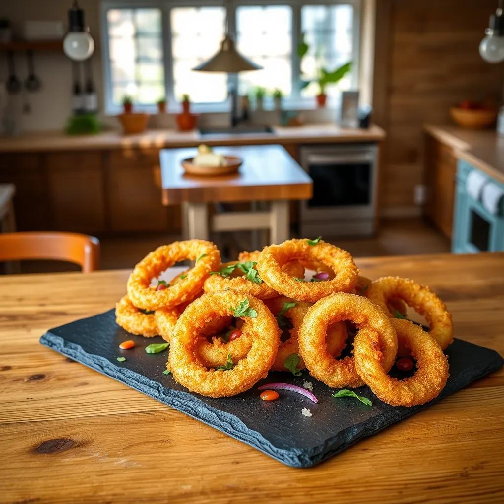 Crispy Southern Onion Rings recipe