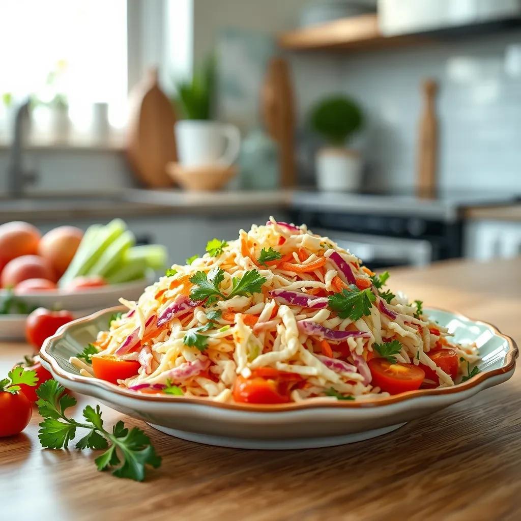 Crunchy Coleslaw Salad recipe