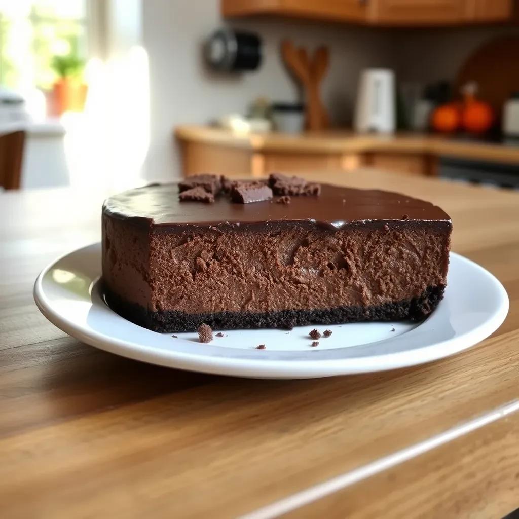 Decadent Chocolate Cheesecake recipe