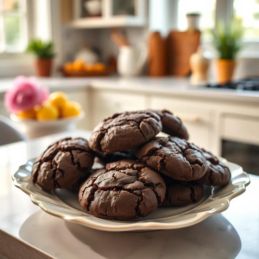 Decadent Chocolate Earl Grey Cookies recipe