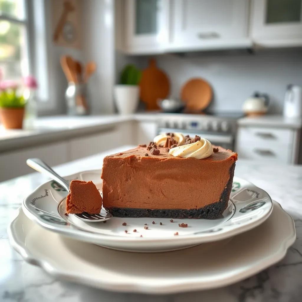 Decadent Chocolate Mousse Pie recipe