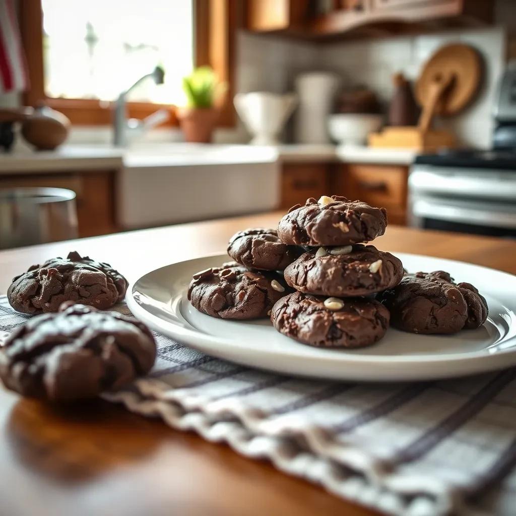 Decadent Chocolate Pile-Up Cookies recipe