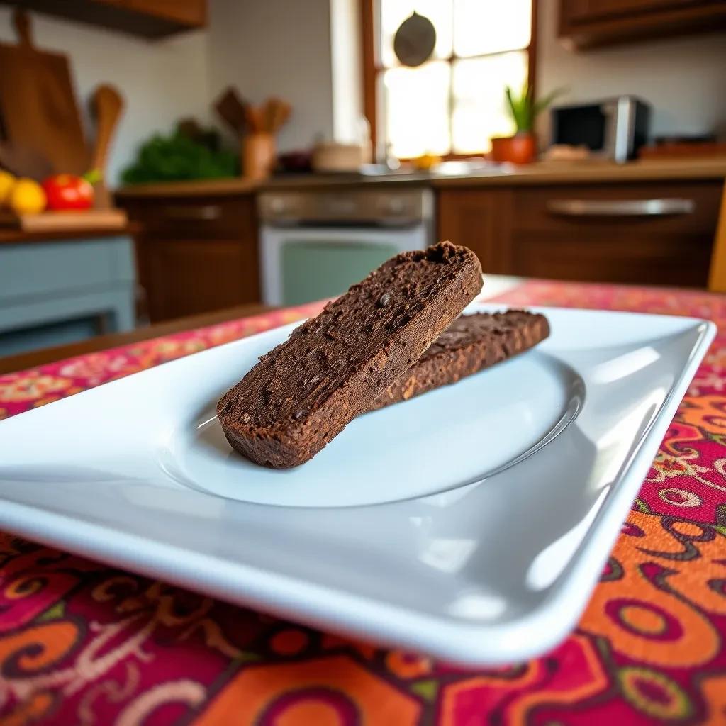 Decadent Double Chocolate Biscotti recipe