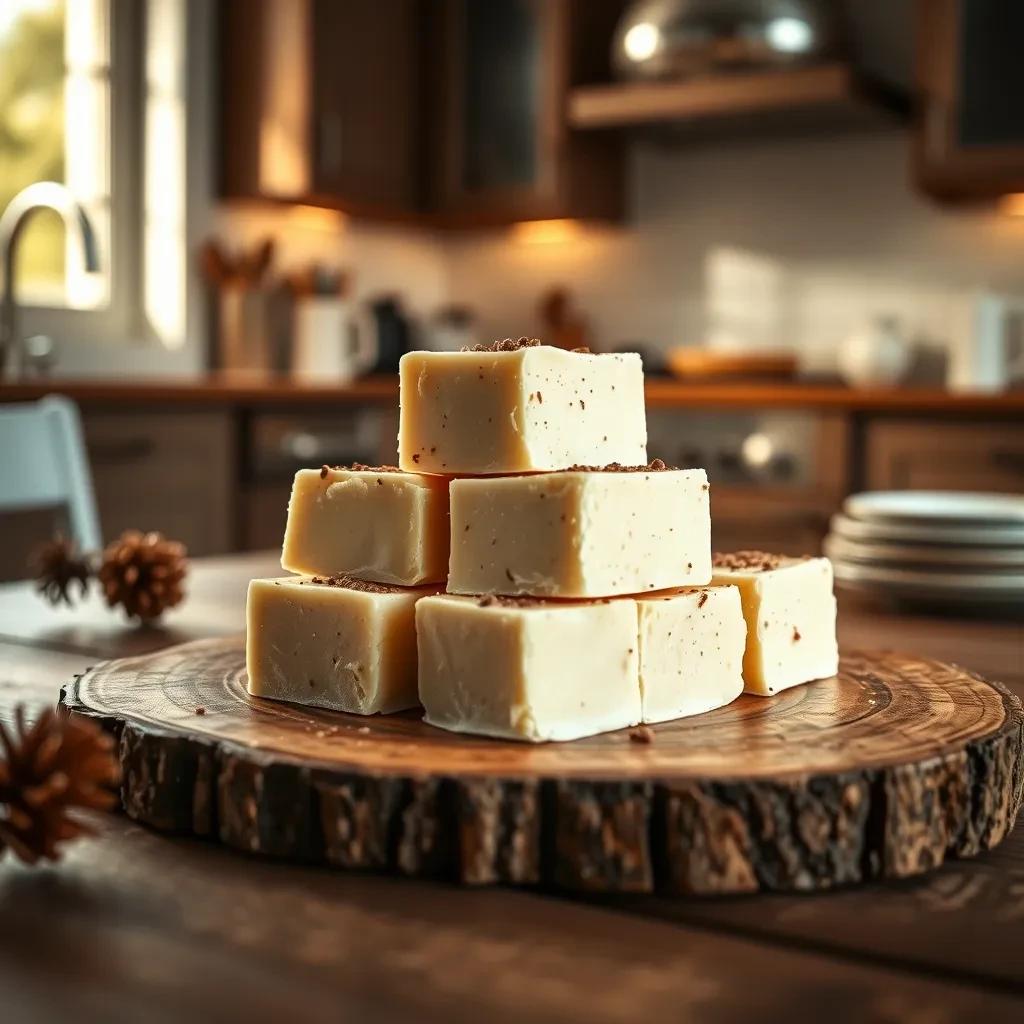 Decadent Eggnog Fudge recipe