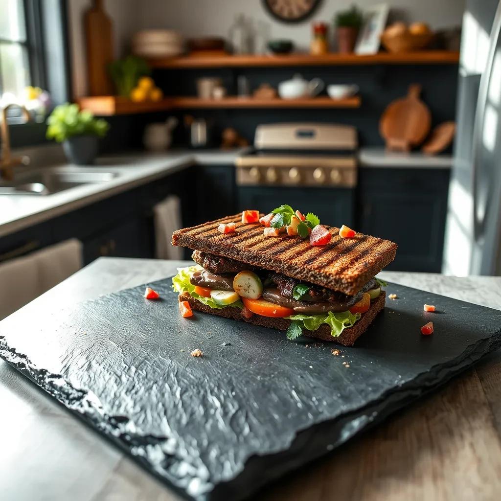 Decadent Grilled Chocolate Sandwich recipe