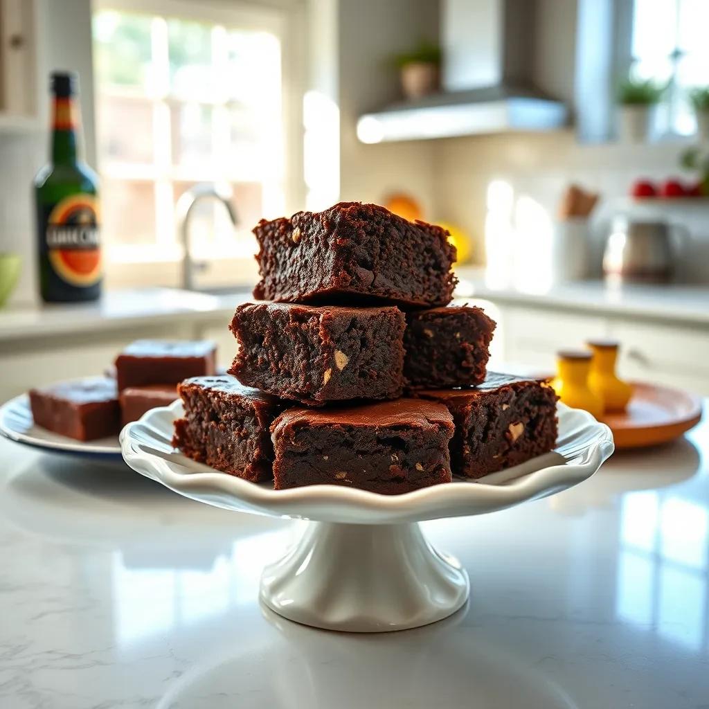 Decadent Irish Cream Brownies recipe