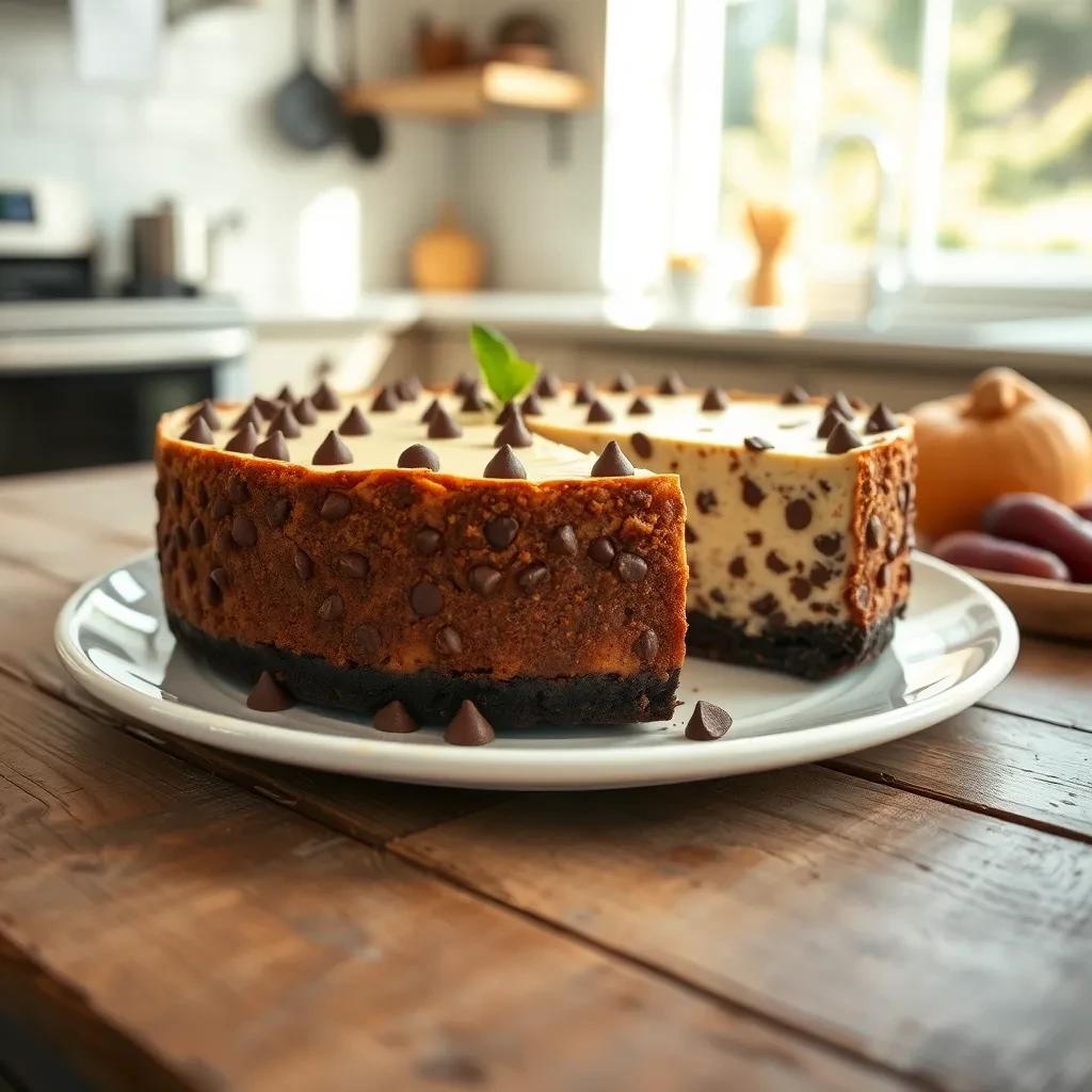 Decadent Italian Chocolate Chip Cheesecake recipe