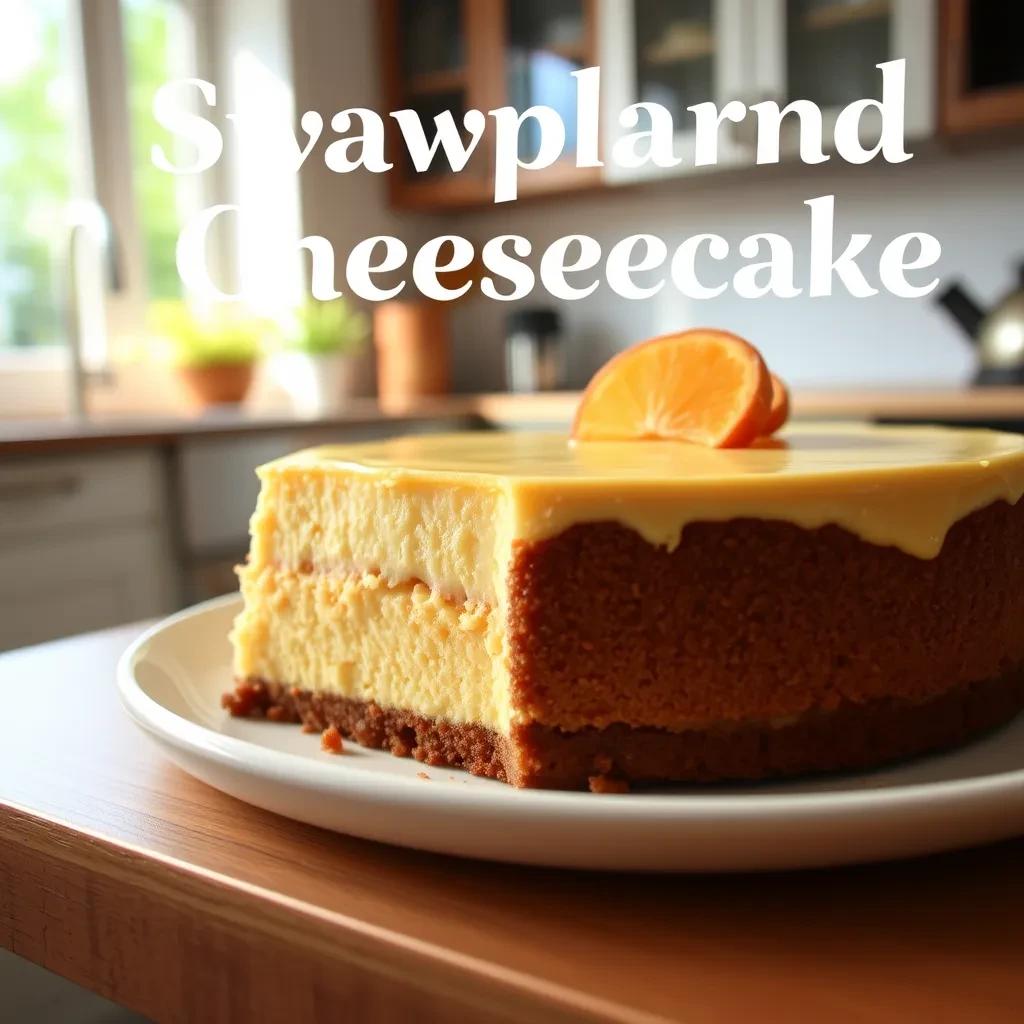 Decadent Swampland Cheesecake recipe