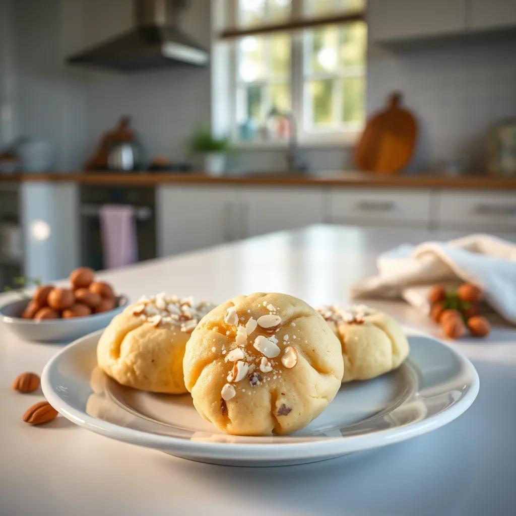 Delicious Almond Marzipan Cookies recipe