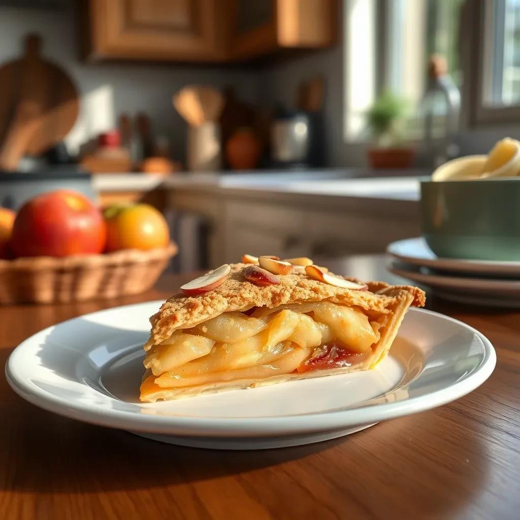 Delicious Apple Almond Pie recipe