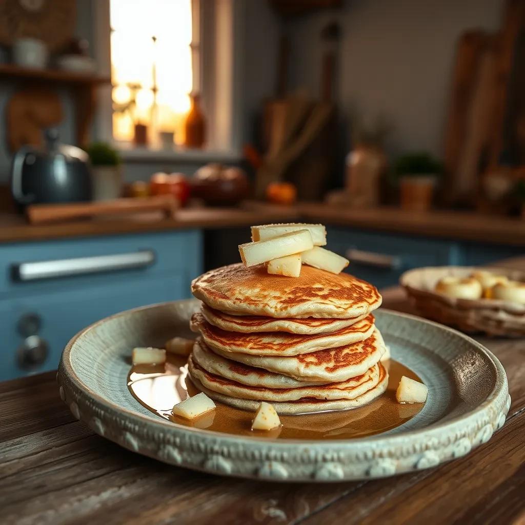 Delicious Apple Cider Pancakes recipe