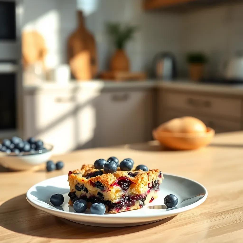 Delicious Blueberry Buckle recipe