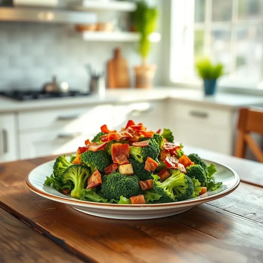 Delicious Broccoli Bacon Salad recipe