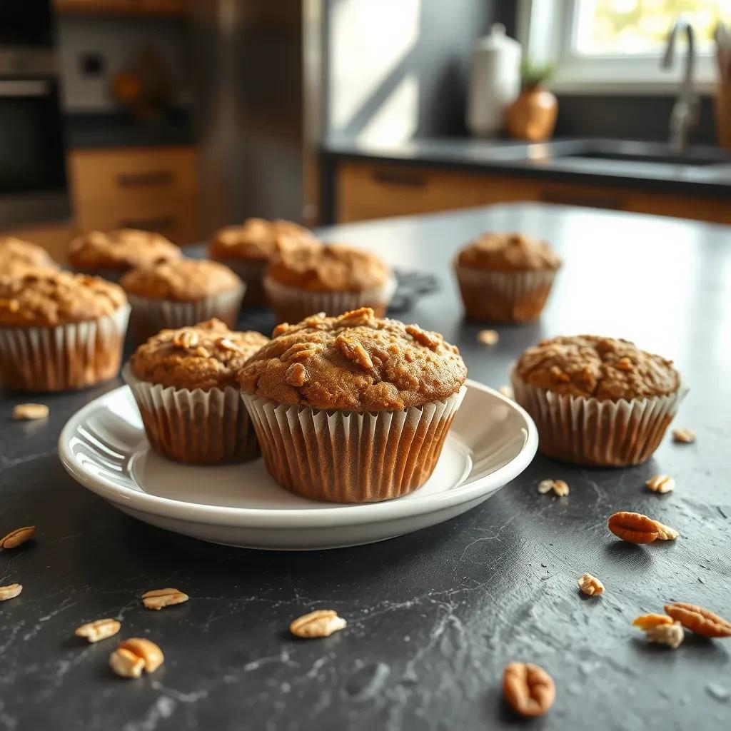 Delicious Brown Sugar Oatmeal Muffins recipe