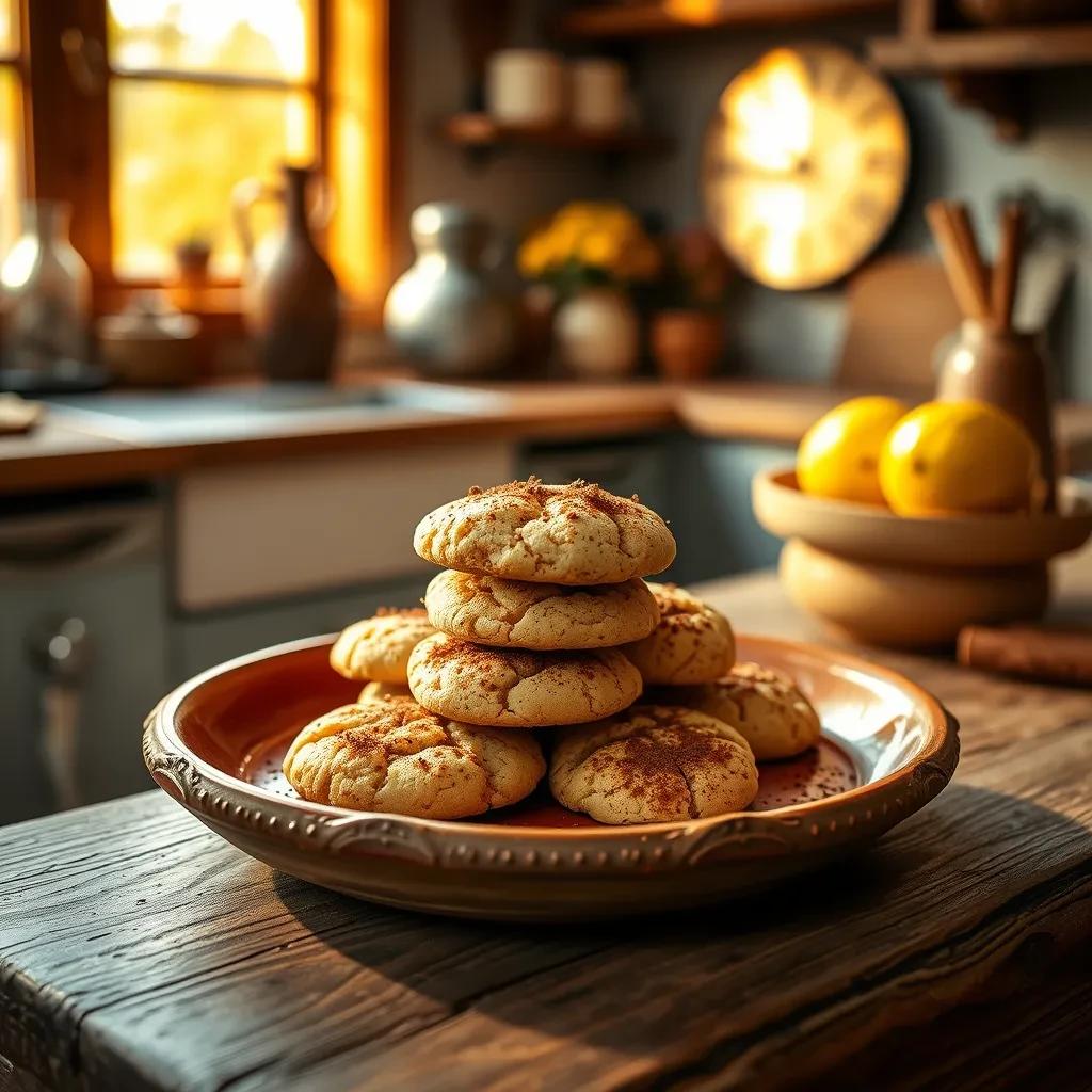 Delicious Cinnamon Lemon Cookies recipe