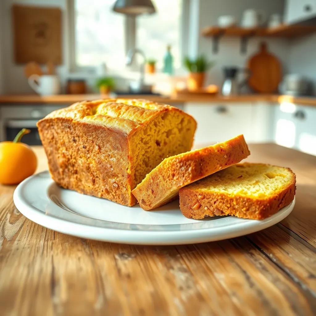 Delicious Eggless Mango Bread recipe