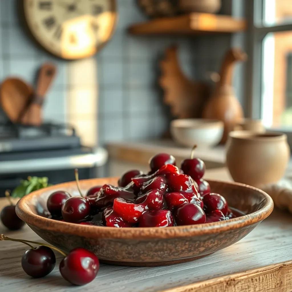 Delicious Flathead Cherry Compote recipe