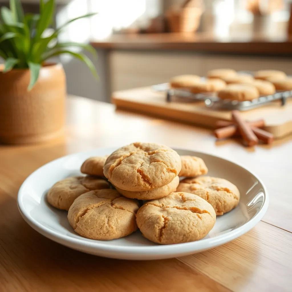 Delicious Ginger Snap Cookies recipe