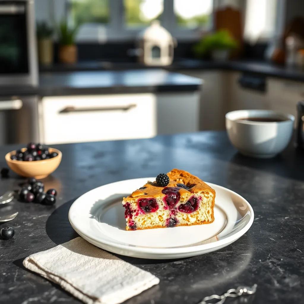 Delicious Huckleberry Cake recipe